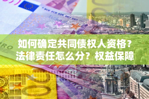 北京如何确定共同债权人资格？法律责任怎么分？权益保障技巧揭秘！