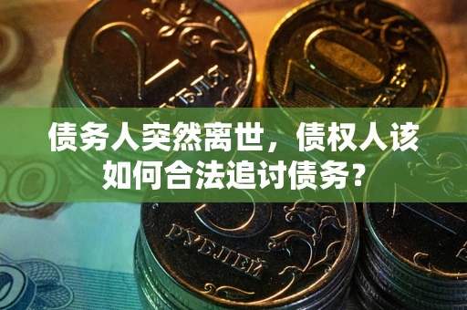 北京债务人突然离世，债权人该如何合法追讨债务？