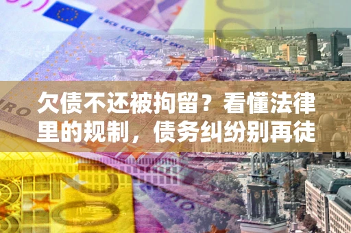 北京欠债不还被拘留？看懂法律里的规制，债务纠纷别再徒劳奔波