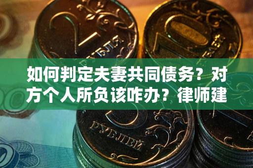 北京如何判定夫妻共同债务？对方个人所负该咋办？律师建议