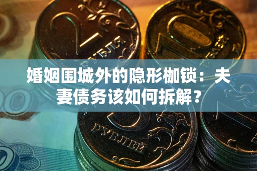北京婚姻围城外的隐形枷锁：夫妻债务该如何拆解？